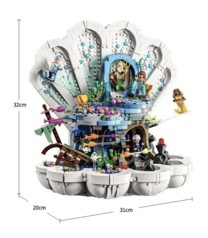 Конструктор Королевская ракушка Русалочки Конструктор Королевская ракушка Русалочки