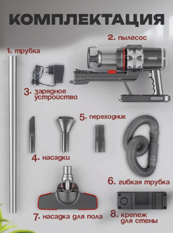 Пылесос вертикальный беспроводной SOKANY SK-3377 Пылесос вертикальный беспроводной SOKANY SK-3377